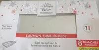 Mängden socker i Saumon fumé écosse