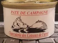 Mängden socker i Pâté de campagne