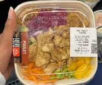 Mängden socker i Poke poulet teriyaki