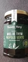 Mängden socker i Miel de thym propolis verte