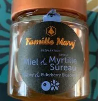 Mängden socker i Miel & myrtille sureau