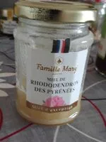 Mängden socker i Miel de rhododendron des Pyrénées