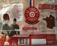 Mängden socker i Le cookie français