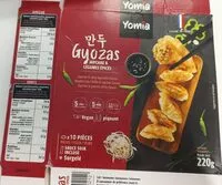 Mängden socker i Gyozas japchae & légumes épices
