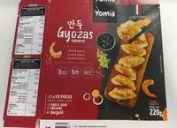 Mängden socker i Gyozas crevette