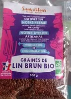 Mängden socker i Graines de lin brun bio