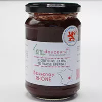 Mängden socker i Confitures extra fraise épépinée bio