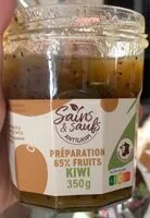 Mängden socker i Préparation 65% Fruits Kiwi