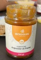 Mängden socker i Confiture argousier et fraise