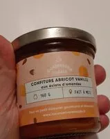 Mängden socker i Confiture Abricot / Vanille aux éclats d'amandes