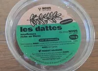 Mängden socker i Dattes