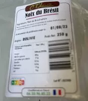 Mängden socker i Noix du Bresil