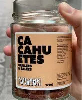 Mängden socker i Cacahuètes