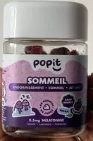 Mängden socker i Sommeil