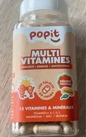 Mängden socker i Multivitamines Pop it