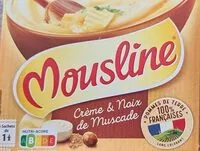 Mängden socker i Mousline crème & noix de muscade