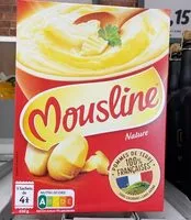 Mängden socker i Mousline nature