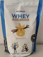 Mängden socker i Whey Isolate Native Vanille