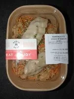 Mängden socker i Varkensvlees op Gyoza kimchi rijst