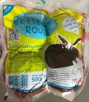 Mängden socker i Betteraves rouges