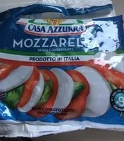 Mängden socker i Mozzarella