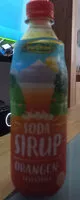 Mängden socker i Soda Sirup Orangengeschmack