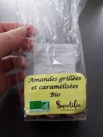 Mängden socker i Amandes grillées et caramelisées bio