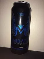 Mängden socker i Mirage Energy Drink