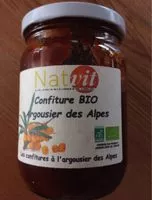Mängden socker i Confiture bio argousier des alpes
