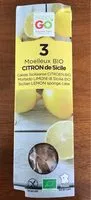 Mängden socker i 3 moelleux bio citron de Sicile
