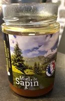 Mängden socker i MIEL DE SAPIN 500G