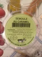 Mängden socker i Semoule au caramel