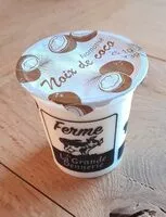 Mängden socker i Yaourt bio sucré aromatisé noix de coco
