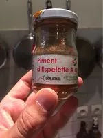 Mängden socker i Piment d'Espelette A.O.P