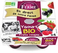 Mängden socker i Yaourt bio fruits rouge