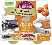 Mängden socker i Crème dessert caramel bio