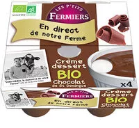 Mängden socker i Crème Dessert fermière Chocolat