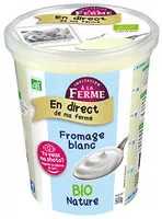Mängden socker i Fromage blanc bio nature