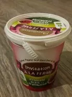 Mängden socker i Fromage frais à la framboise