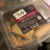 Mängden socker i Sablés aux amandes