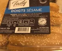 Mängden socker i Doigts sésame