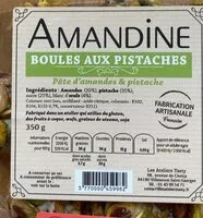 Mängden socker i Boules aux pistaches
