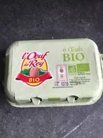 Mängden socker i 6 Oeufs bio moyens