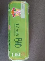 Mängden socker i 12 oeufs bio