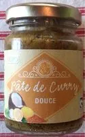 Mängden socker i Pâte de curry
