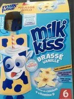 Mängden socker i MILK'KISS brassé vanille gourdes