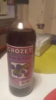 Mängden socker i sirop de mûres
