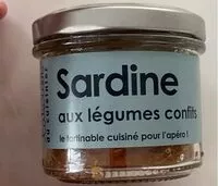 Mängden socker i Sardines aux légumes confits