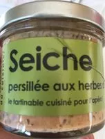 Mängden socker i Seiche persillée aux herbes de mer