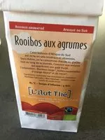 Mängden socker i Rooibos aux agrumes